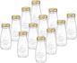 Preview: Glas Flaschen Quattro Stagioni 400ml - 6 Stück - Smoothieglas